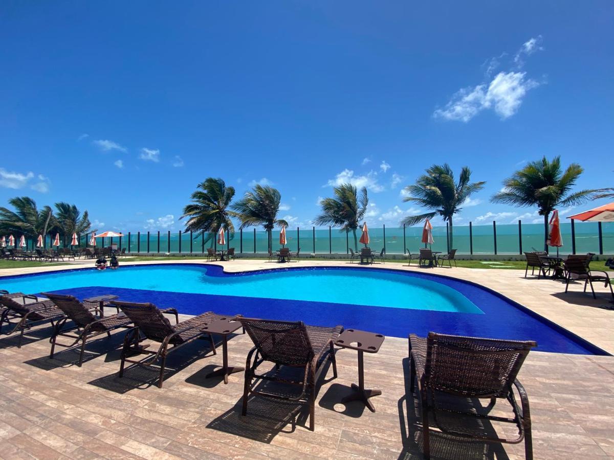 Tabatinga Residence Flat Pe Na Areia I Conde  Exterior foto